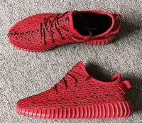 fashion yeezy boost 350 adidas size 36-40 all red